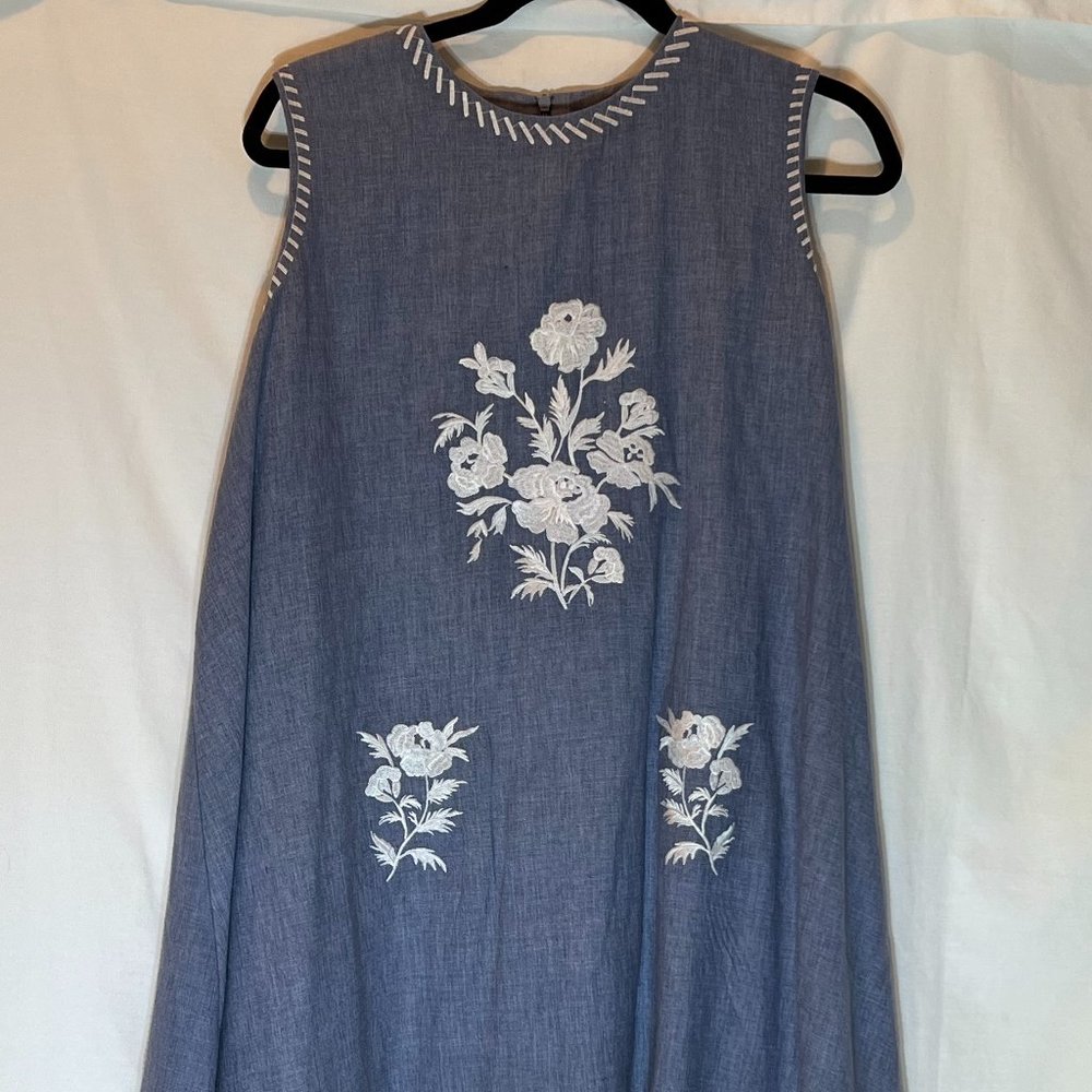 Zara Embroidered Dress
